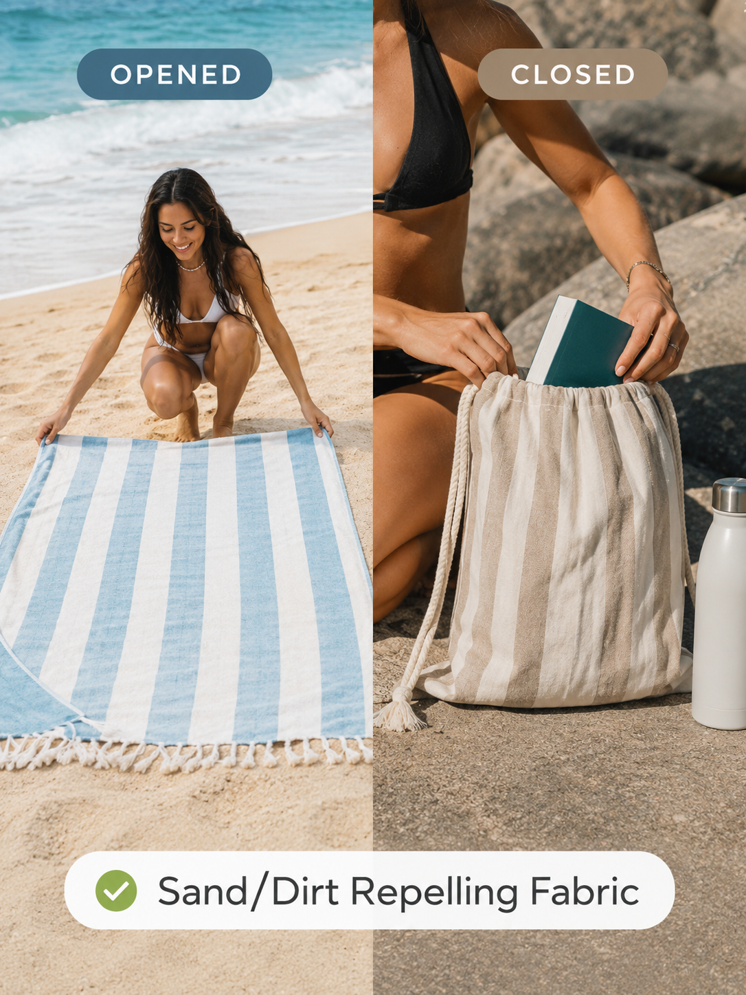 Caloa™ 2-in-1 Towel Bag